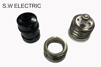 Lempos laikiklio dalys